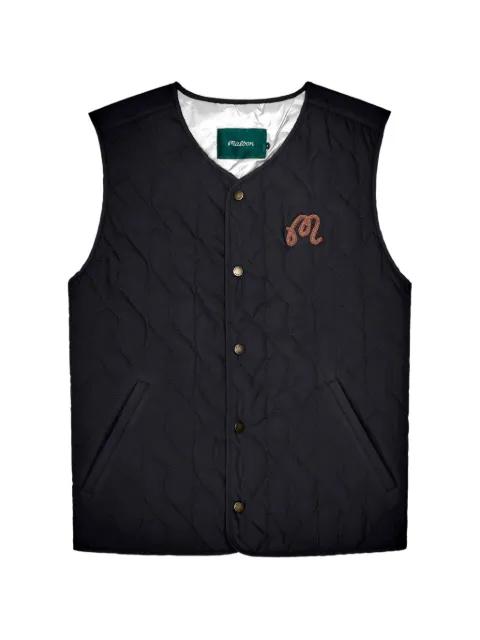 Vincenzo quilted gilet by MALBON GOLF