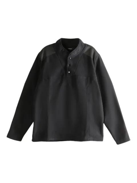 band-collar polo shirt by MALBON GOLF