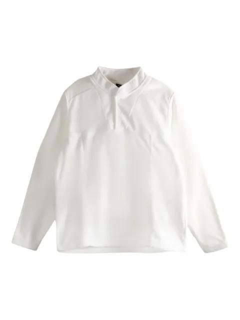 band-collar polo shirt by MALBON GOLF band-collar polo shirt by MALBON GOLF