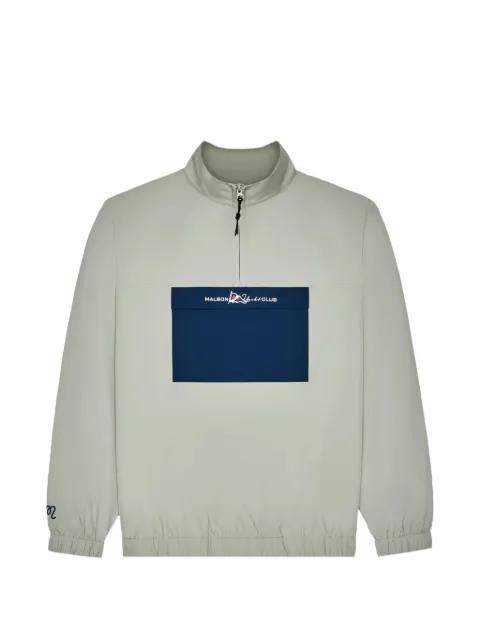 logo-detail sweatshirt by MALBON GOLF