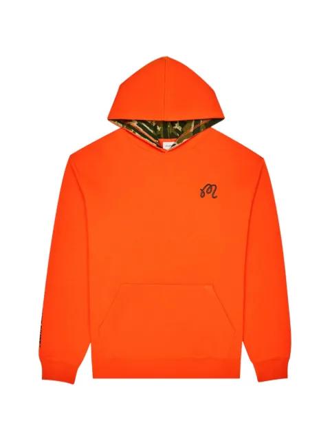 logo-embroidered hoodie by MALBON GOLF