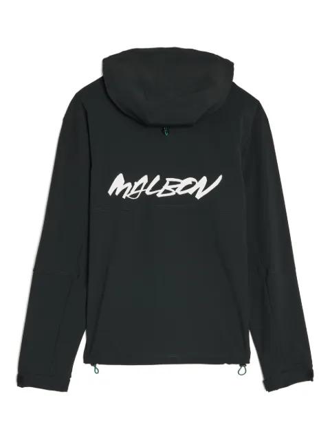 x Futura Tag hoodied zip jacket by MALBON GOLF