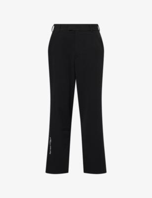 Magnolia Straight-Leg Stretch-Woven Trousers by MALBON