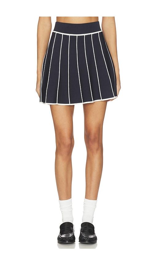 Malbon Aurora Mini Skirt in Navy by MALBON