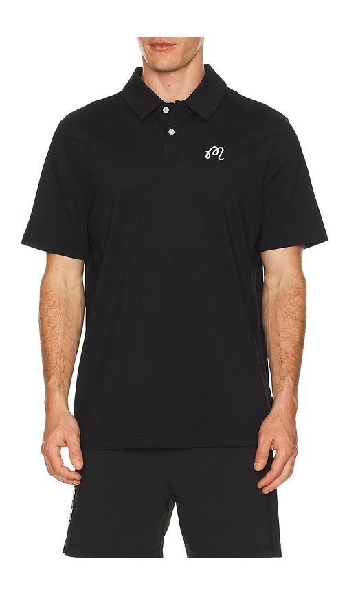 Malbon Fairway Polo in Black by MALBON