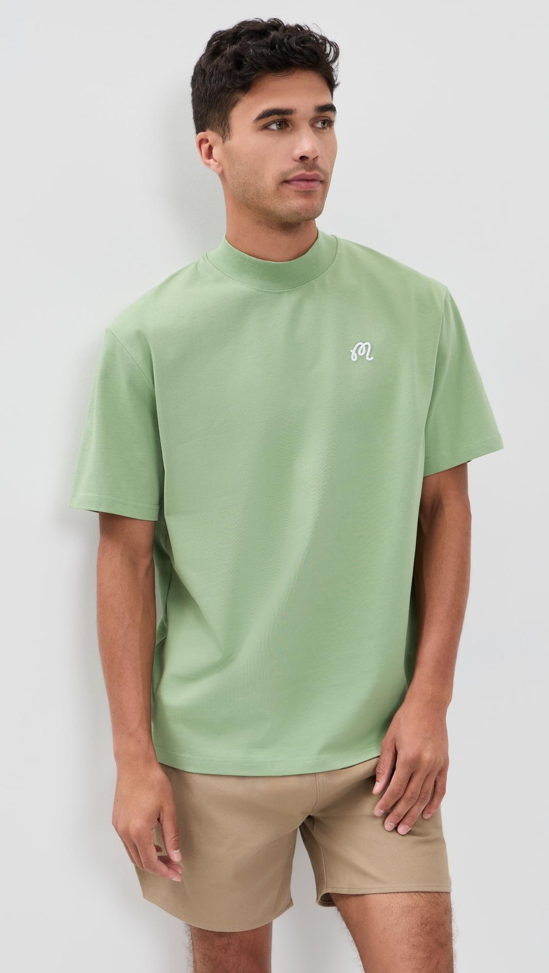 Malbon Golf X Birds of Georgia Mare Mockneck Tee by MALBON