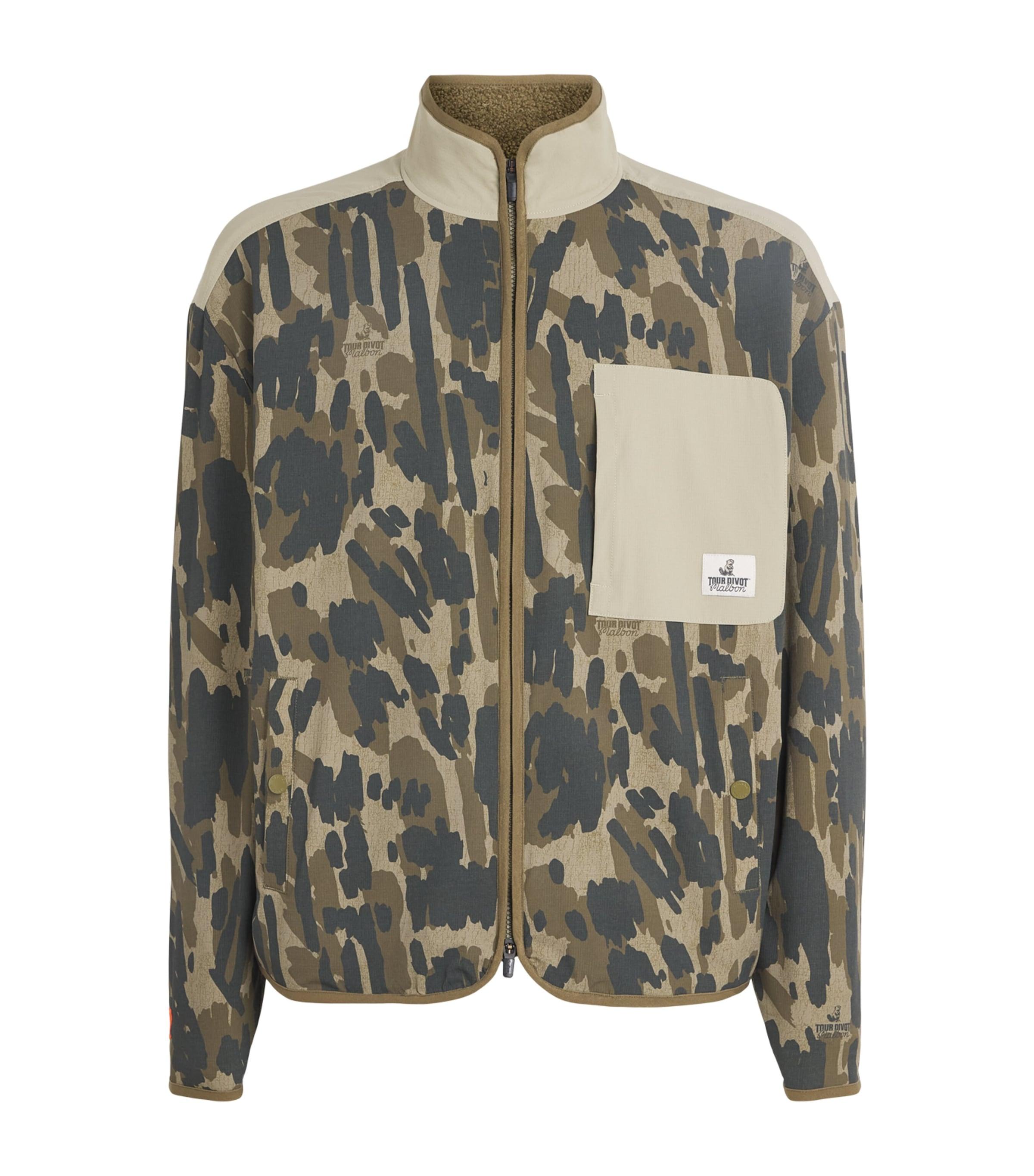 Malbon Tour Divot Sherpa Jacket by MALBON