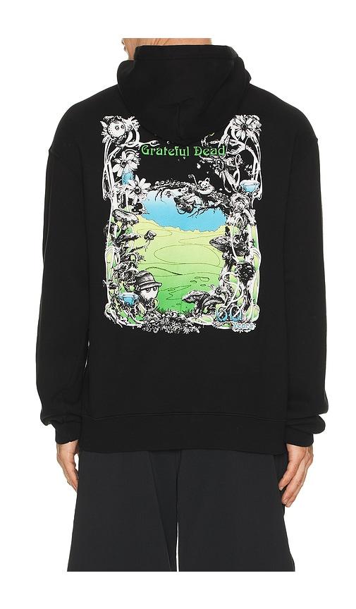 Malbon x Grateful Dead Fesque Hoodie in Black by MALBON