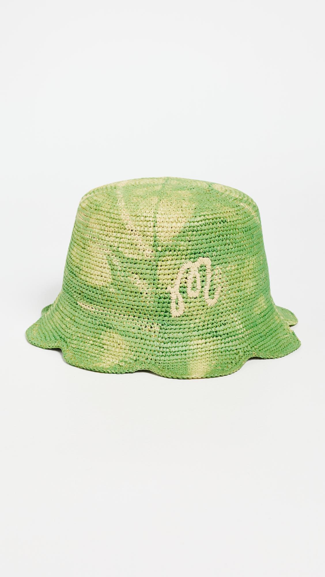 Malbon x Grateful Stealie Straw Hat by MALBON