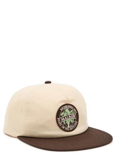 Palmera logo-appliquéd cotton cap by MALBON
