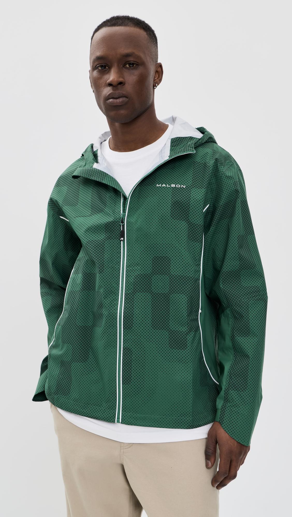 Performance Full Zip Rain Jacket by MALBON