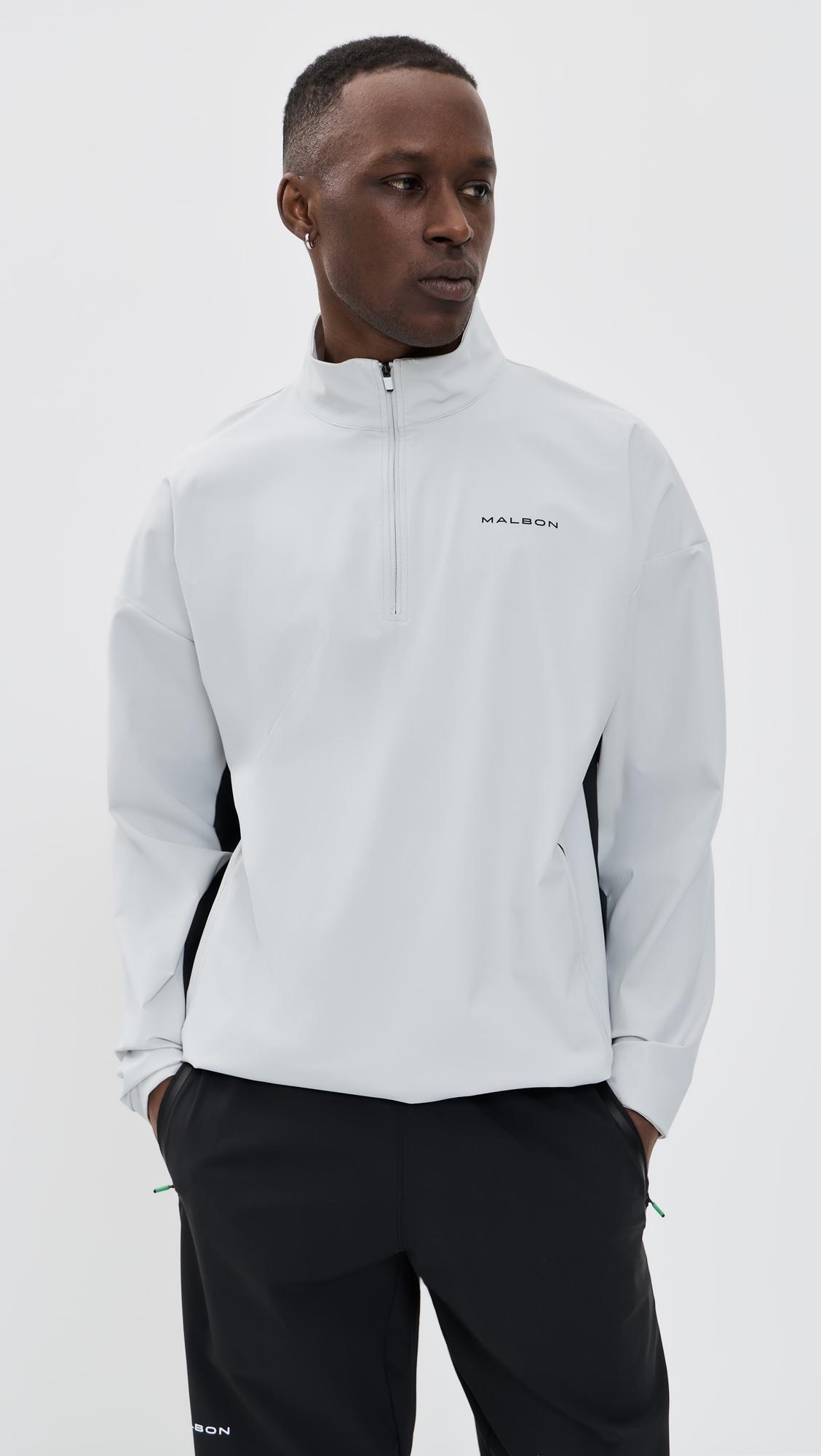 Performance Quarter Zip Shell Pullover by MALBON