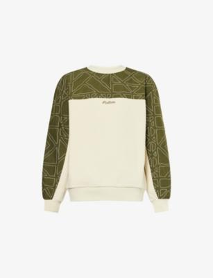 Tierra Embroidered Cotton Sweatshirt by MALBON