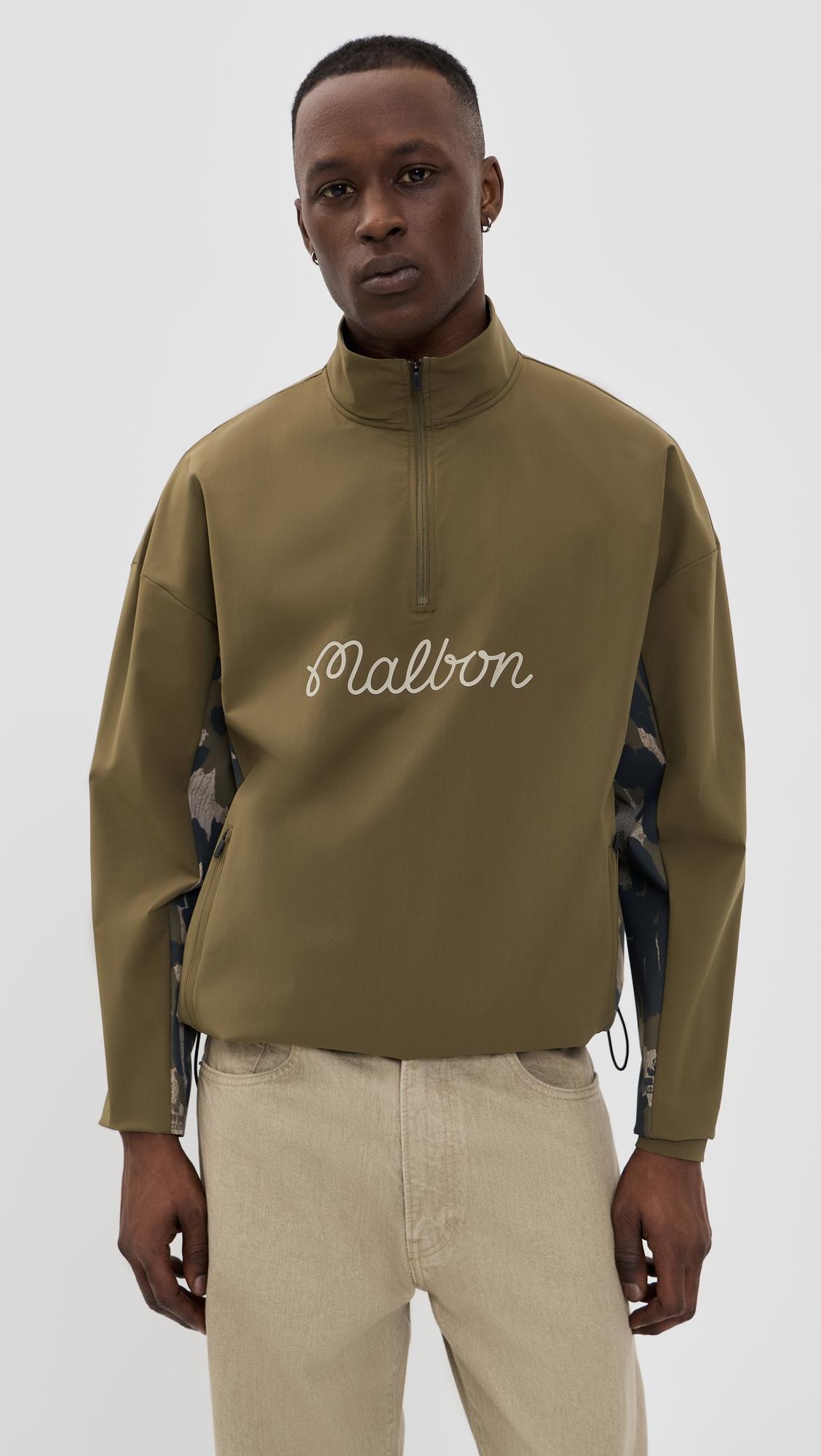 Tour Divot Performance Quarter Zip Jacket by MALBON
