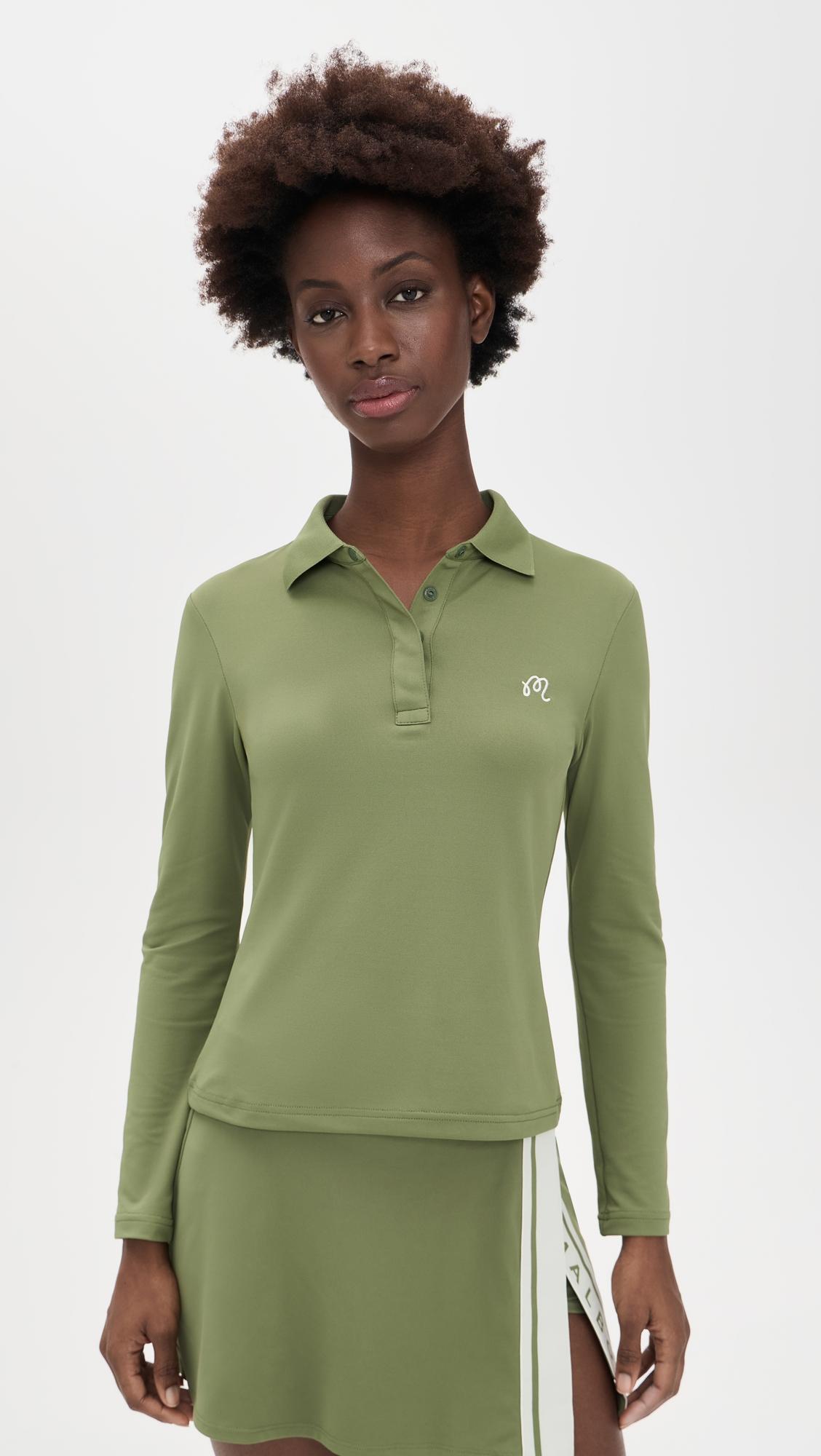 Venus Long Sleeve Polo by MALBON