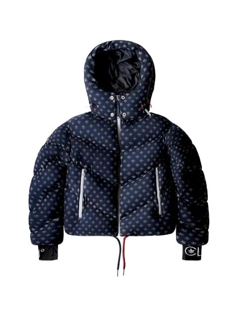 Ditsy puffer jacket by MALIBU