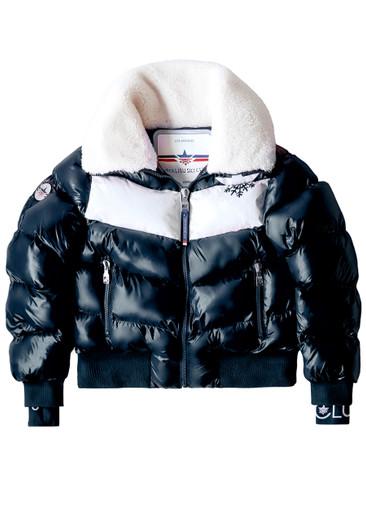 Apres Slick bomber jacket by MALIBU SKI CLUB