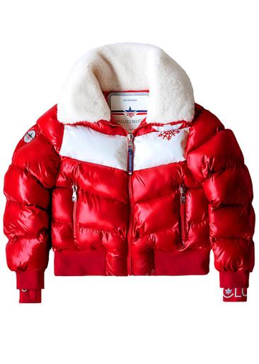 Apres Slick bomber jacket by MALIBU SKI CLUB