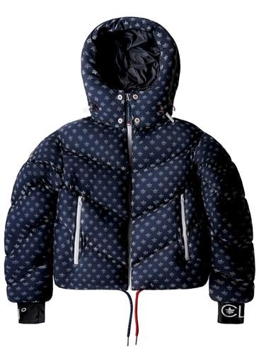 Ditzy cropped puffer jacket by MALIBU SKI CLUB