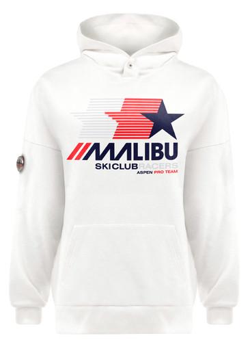 Racer hoodied sweatshirt by MALIBU SKI CLUB