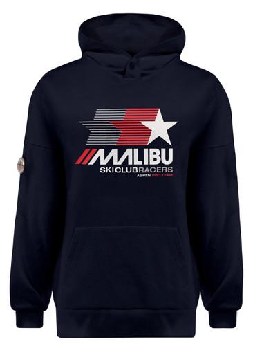 Racer hoodied sweatshirt by MALIBU SKI CLUB