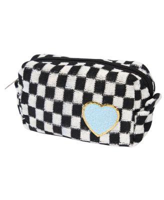 Girls' Checkered Cosmetic Bag by MALIBU SUGAR
