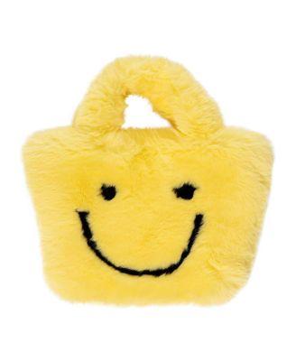 Girls' Fuzzy Smiley Face Purse - Little Kid by MALIBU SUGAR