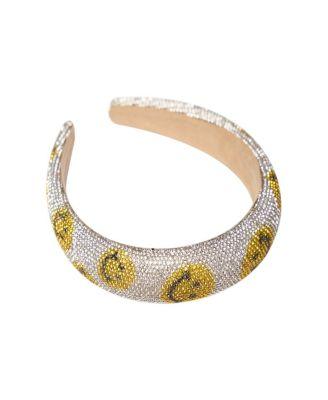 Girls' Rhinestone Happy Face Headband - Kid by MALIBU SUGAR