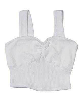 Girls' Ribbed Wide Strap Cami - Big Kid by MALIBU SUGAR