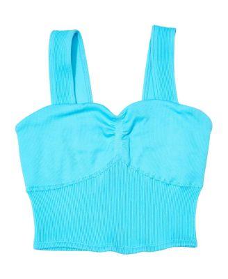 Girls' Ribbed Wide Strap Cami - Big Kid by MALIBU SUGAR