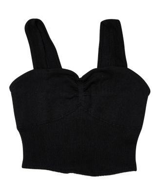 Girls' Ribbed Wide Strap Cami - Big Kid by MALIBU SUGAR