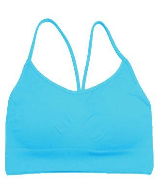 Girls' Solid Bra Cami - (7-14) Big Kid by MALIBU SUGAR