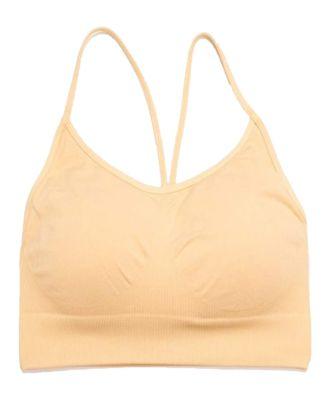 Girls' Solid Bra Cami - (7-14) Big Kid by MALIBU SUGAR