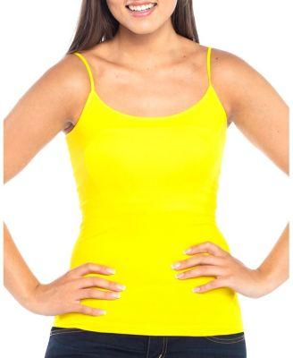 Girls' Solid Full Cami - (12-16) Big Kid by MALIBU SUGAR