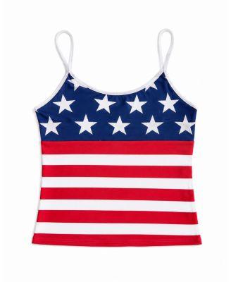 Girls' Stars and Stripes Cami - Big Kid by MALIBU SUGAR