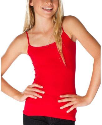 Solid Full Cami (10-14) - Big Kid by MALIBU SUGAR