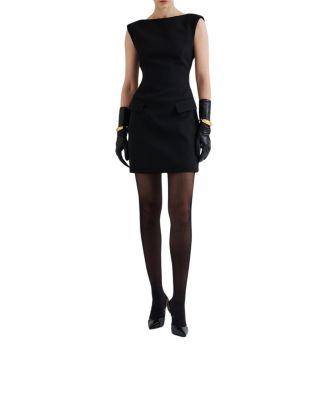 Adelina High Neck Mini Dress by MALINA