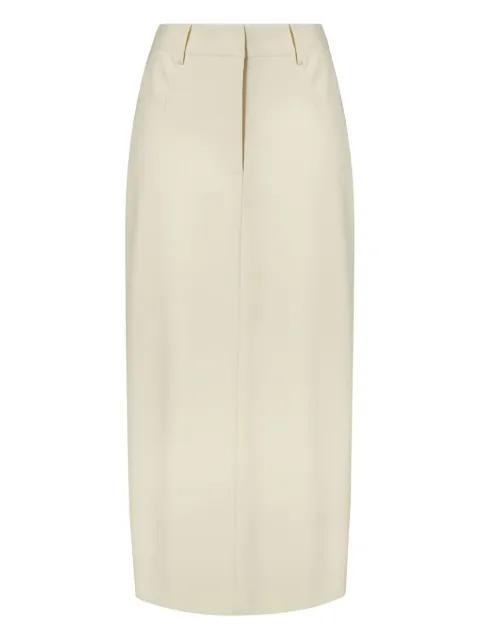 Asta back-slit midi skirt by MALINA