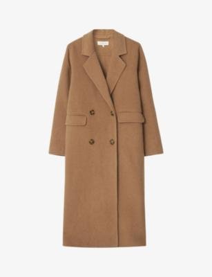 Lauretta double-breasted wool-blend coat by MALINA