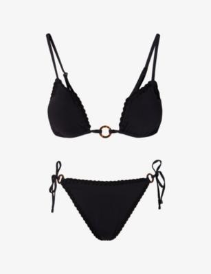 Roselyn Triangle-Cup Bikini Top by MALINA