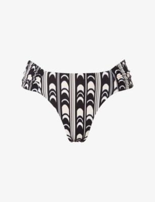 Signature Abstract-Print Bikini Bottoms by MALINA
