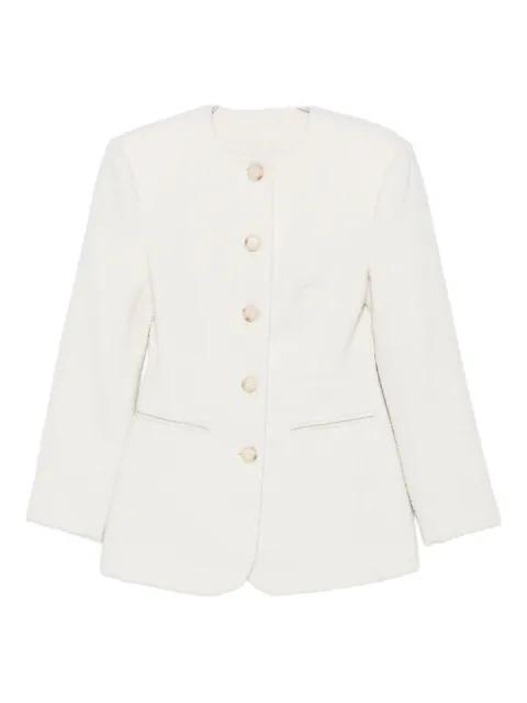 buttoned tweed jacket by MALINA