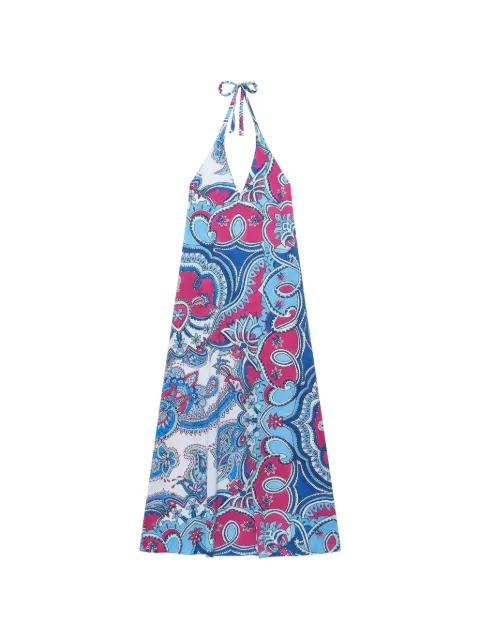 Hippie Lotus paisley-print maxi dress by MALIPARMI