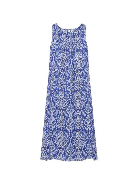 Ikat-print maxi dress by MALIPARMI