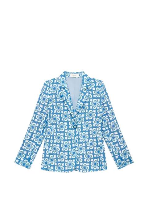 Mouliné Cady patterned jacket by MALIPARMI