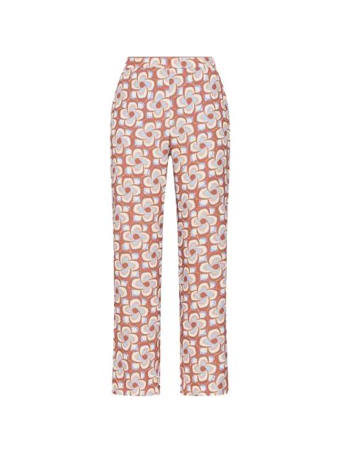 Moulinè print trousers by MALIPARMI