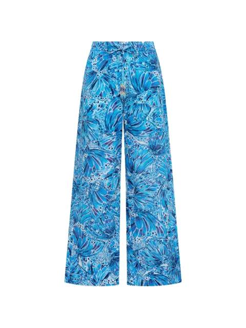 Sweet Butterfly elasticated drawstring trousers by MALIPARMI