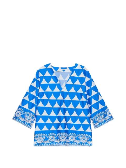 V-neck blouse by MALIPARMI