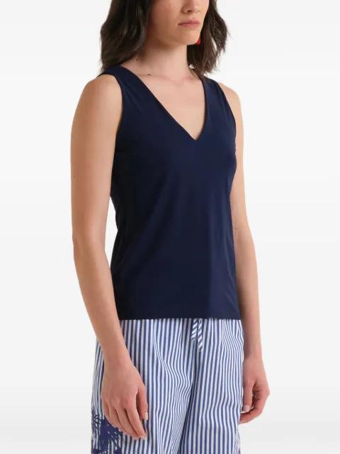 V-neck jersey top by MALIPARMI