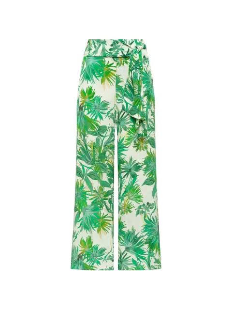 botanical jungle trousers by MALIPARMI